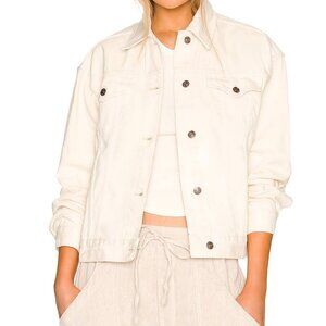 NEW We the Free Jolene Trucker Denim Jacket